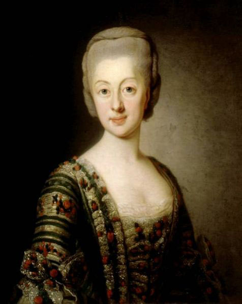 Alexander Roslin Portrait of Sophia Magdalena of Denmark